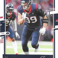 Houston Texans 2020 Donruss Factory Sealed Team Set with J.J. Watt and Rookie Cards of Coulter and Ross Blacklock Plus