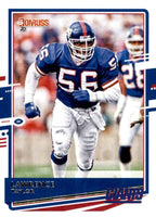 New York Giants 2020 Donruss Factory Sealed 11 Card Team Set with Saquon Barkley, Lawrence Taylor and Daniel Jones Plus
