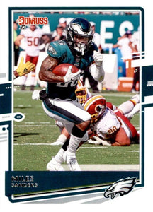 Philadelphia Eagles 2020 Donruss Factory Sealed Team Set with Jalen Hurts Rated Rookie Card #314