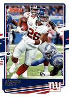 New York Giants 2020 Donruss Factory Sealed 11 Card Team Set with Saquon Barkley, Lawrence Taylor and Daniel Jones Plus
