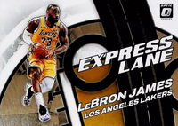 LeBron James 2021 2022 Donruss OPTIC Express Lane Series Mint Insert Card #6
