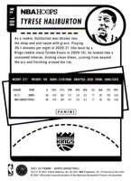 Tyrese Haliburton 2021 2022 NBA Hoops Series Mint Card #108
