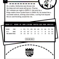 Sacramento Kings 2021 2022 Hoops Factory Sealed Team Set with Tyrese Haliburton 2nd Year Card #108, De'Aaron Fox and Davion Mitchell Rookie Card Plus