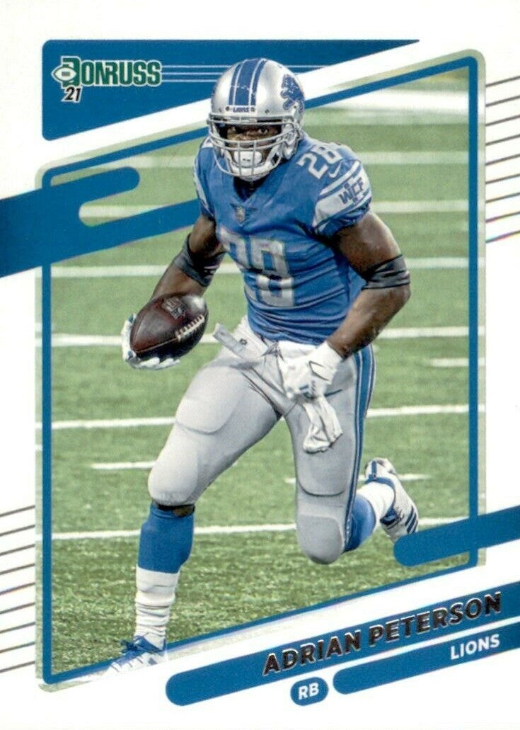 Adrian Peterson 2021 Donruss Series Mint Card #175