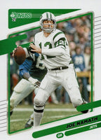 Joe Namath 2021 Donruss Series Mint Card  #42
