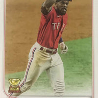 Texas Rangers 2022 Topps Complete Mint Hand Collated 22 Card Team Set Featuring Corey Seagers First Rangers Card, Adolis Garcia Topps All Star Rookie Cup Card and Others 2023 World Series Champions