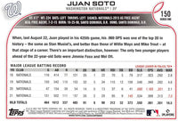 Washington Nationals 2022 Topps Hand Collated 19 Card Team Set Featuring Juan Soto, Stephen Strasburg, Gerardo Parra, Keibert Ruiz Future Stars and 5 Rookie Cards Plus
