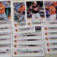 Baltimore Orioles 2022 Topps Complete Mint Hand Collated 19 Card Team Set Featuring Ryan Mountcastle All Star Rookie Cup Plus 4 Rookie Cards