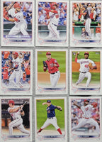 Washington Nationals 2022 Topps Hand Collated 19 Card Team Set Featuring Juan Soto, Stephen Strasburg, Gerardo Parra, Keibert Ruiz Future Stars and 5 Rookie Cards Plus
