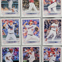 Washington Nationals 2022 Topps Hand Collated 19 Card Team Set Featuring Juan Soto, Stephen Strasburg, Gerardo Parra, Keibert Ruiz Future Stars and 5 Rookie Cards Plus
