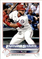 Washington Nationals 2022 Topps Hand Collated 19 Card Team Set Featuring Juan Soto, Stephen Strasburg, Gerardo Parra, Keibert Ruiz Future Stars and 5 Rookie Cards Plus
