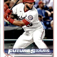 Washington Nationals 2022 Topps Hand Collated 19 Card Team Set Featuring Juan Soto, Stephen Strasburg, Gerardo Parra, Keibert Ruiz Future Stars and 5 Rookie Cards Plus