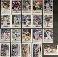 Colorado Rockies 2022 Topps Hand Collated 20 Card Team Set Featuring Charlie Blackmon and Trevor Story with Rookie Cards of Ryan Vilade, Ryan Feltner and Colton Welker Plus
