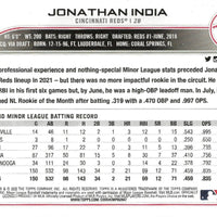 Cincinnati Reds 2022 Topps Complete Mint Hand Collated 20 Card Team Set with 6 Rookie Cards including a Jonathan India All Star Rookie Cup Card