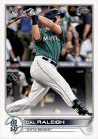 Seattle Mariners 2022 Topps Complete Mint Hand Collated 22 Card Team Set with Cal Raleigh Rookie Card #277 and Future Stars Plus
