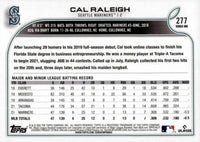 Seattle Mariners 2022 Topps Complete Mint Hand Collated 22 Card Team Set with Cal Raleigh Rookie Card #277 and Future Stars Plus
