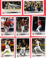 Arizona Diamondbacks 2022 Topps Hand Collated 22 Card Team Set Featuring Rookie Cards of Stuart Fairchild, Tyler Gilbert, Henry Ramos, Luis Frias and Jake McCarthy Plus
