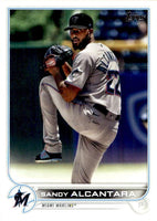 Miami Marlins 2022 Topps Hand Collated 23 Card Team Set Featuring Sixto Sanchez Future Stars, Trevor Rogers All Star Rookie Cup and 7 Rookie Cards Plus
