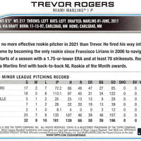 Miami Marlins 2022 Topps Hand Collated 23 Card Team Set Featuring Sixto Sanchez Future Stars, Trevor Rogers All Star Rookie Cup and 7 Rookie Cards Plus