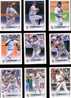 Detroit Tigers 2022 Topps Complete Mint Hand Collated 23 Card Team Set Featuring Miguel Cabrera and 3 Rookie Cards Plus
