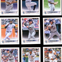 Detroit Tigers 2022 Topps Complete Mint Hand Collated 23 Card Team Set Featuring Miguel Cabrera and 3 Rookie Cards Plus