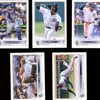 Detroit Tigers 2022 Topps Complete Mint Hand Collated 23 Card Team Set Featuring Miguel Cabrera and 3 Rookie Cards Plus