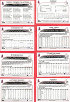 Los Angeles Angels 2022 Topps Complete 25 Card Team Set with Multiple Shohei Ohtani and Mike Trout Cards
