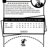 Jimmy Butler 2021 2022 Hoops Basketball Series Mint Card #10