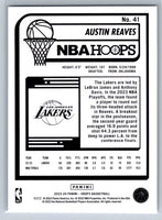 Austin Reaves 2023 2024 Panini Hoops Series Mint Card #41
