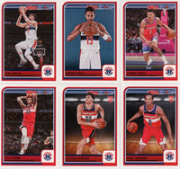 Washington Wizards 2023 2024 Hoops Factory Sealed Team Set with Tristan Vukcevic and Bilal Coulibaly Rookie Cards
