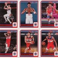 Washington Wizards 2023 2024 Hoops Factory Sealed Team Set with Tristan Vukcevic and Bilal Coulibaly Rookie Cards