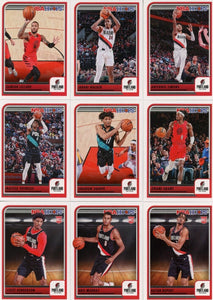 Portland Trail Blazers 2023 2024 Hoops Factory Sealed Team Set Featuring Rookie Cards of Scoot Henderson, Kris Murray and Rayan Rupert