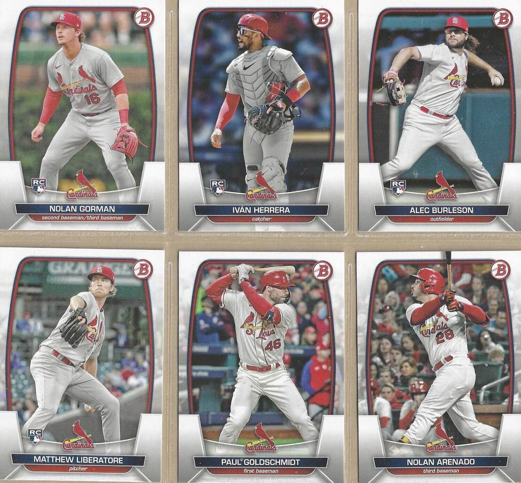 2022 Topps Baseball St. Louis Cardinals Team Set