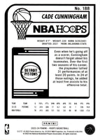 Detroit Pistons 2023 2024 Hoops Factory Sealed Team Set featuring Cade Cunningham 3rd Year Card #188 with Rookie Cards of Ausar Thompson and Marcus Sasser Plus
