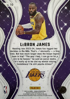 LeBron James 2023 2024 Panini Donruss Magicians Series Mint Card #10
