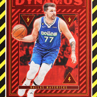 Luka Doncic 2023 2024 Hoops Dynamos Series Mint Insert Card #5