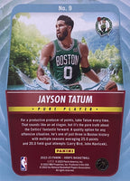 Jayson Tatum 2022 2023 Panini Hoops Pure Players Series Mint Card #9
