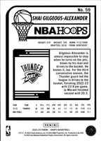 Shai Gilgeous-Alexander 2023 2024 Panini NBA Hoops Series Mint Card #59
