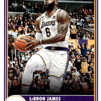 LeBron James 2023 2024 Hoops Series Mint Tribute Card #290