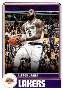 LeBron James 2023 2024 Hoops Series Mint Tribute Card #290