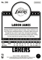 LeBron James 2023 2024 Hoops Series Mint Tribute Card #290
