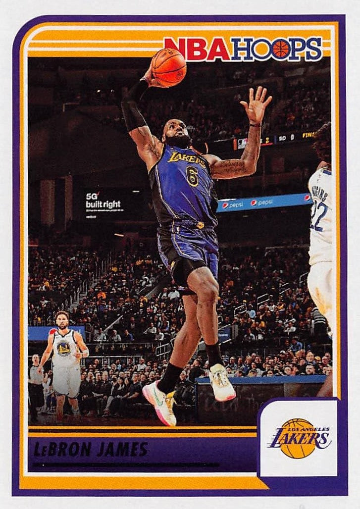 LeBron James 2023 2024 Hoops Series Mint Card #52