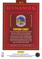 Stephen Curry 2023 2024 Hoops Dynamos Series Mint Insert Card #9
