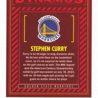 Stephen Curry 2023 2024 Hoops Dynamos Series Mint Insert Card #9