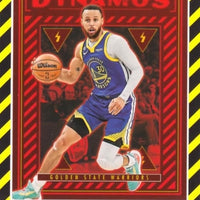Stephen Curry 2023 2024 Hoops Dynamos Series Mint Insert Card #9