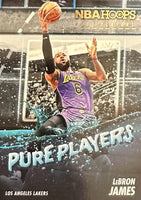 LeBron James 2023 2024 Hoops Pure Players Series Mint Card #4 Winter Version
