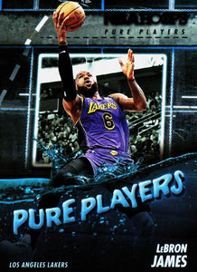 LeBron James 2023 2024 Hoops Pure Players Series Mint Card #4