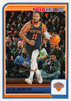 Jalen Brunson 2023 2024 NBA Hoops Series Mint Card #65
