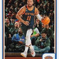 Jalen Brunson 2023 2024 NBA Hoops Series Mint Card #65