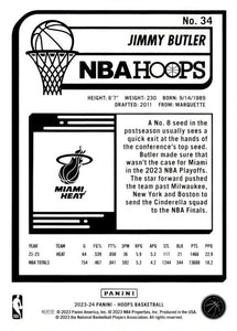 Jimmy Butler 2023 2024 Hoops Basketball Series Mint Card #34